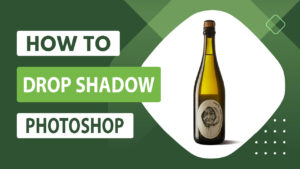 how to add drop shadow to text in photoshop