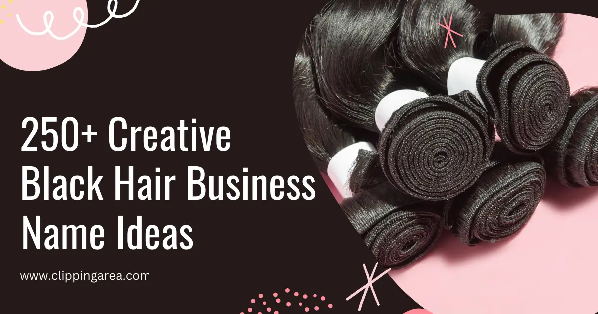 250+ Creative Black Hair Business Name Ideas