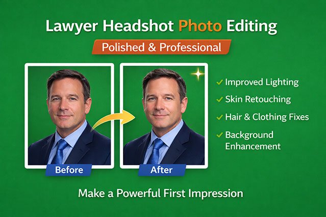 lawyer headshot photo editing