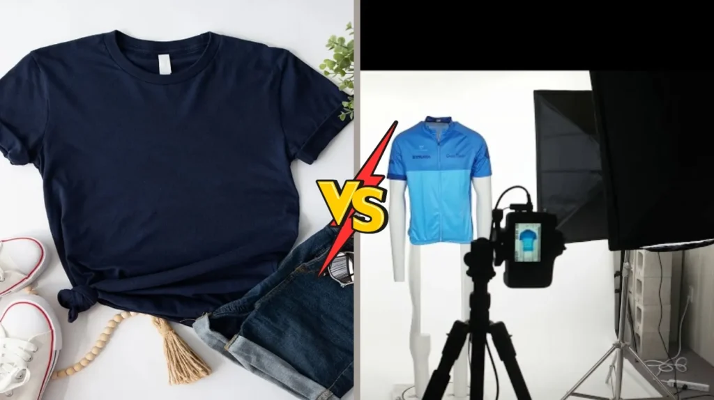 What is the Difference Between Flat Lay and Ghost Mannequin