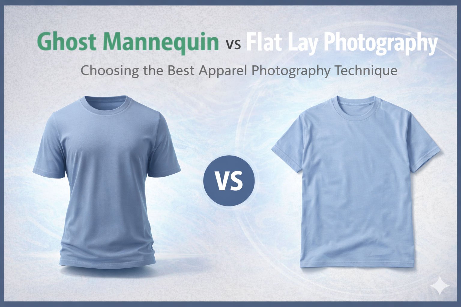 Ghost Mannequin vs Flat Lay Photography