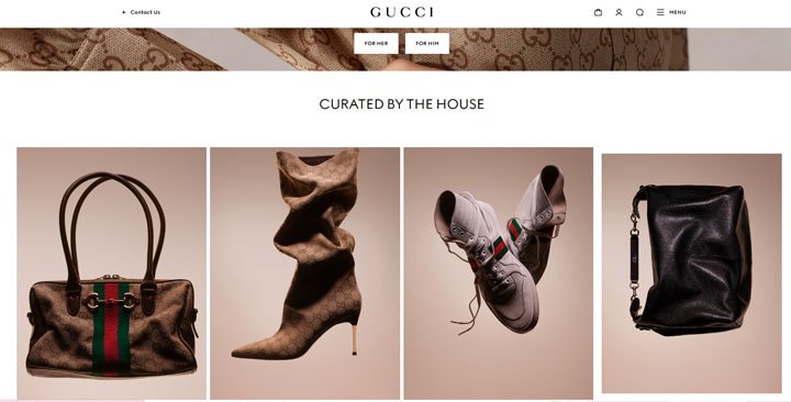luxury fashion brands for e-commerce product photography