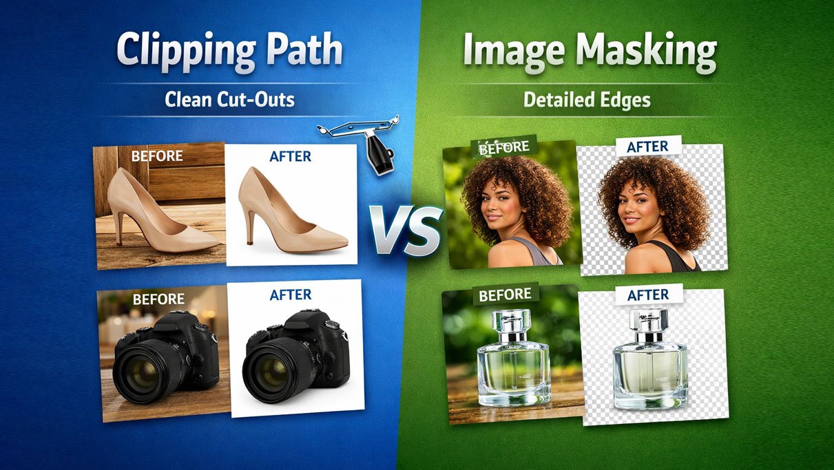 clipping path vs masking