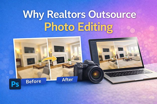 why realtors outsource photo editing