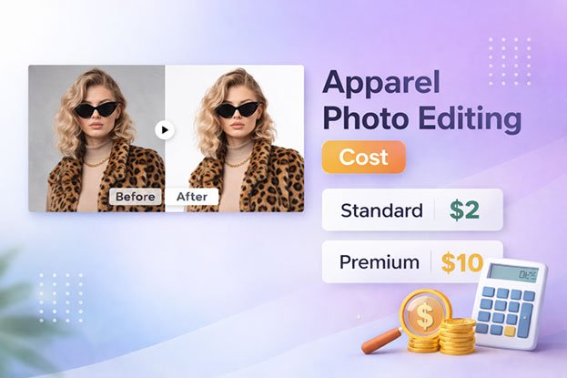 apparel photo editing cost