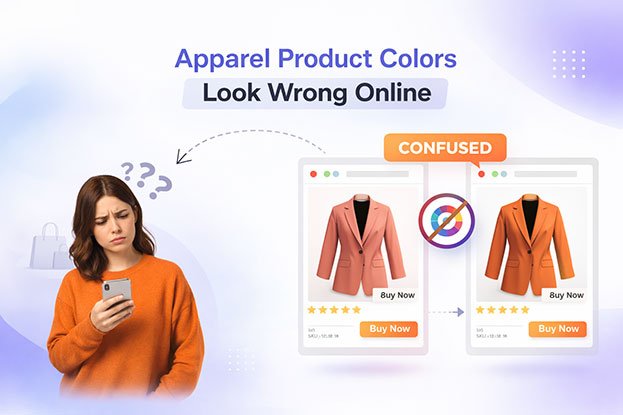 apparel product colors look wrong online