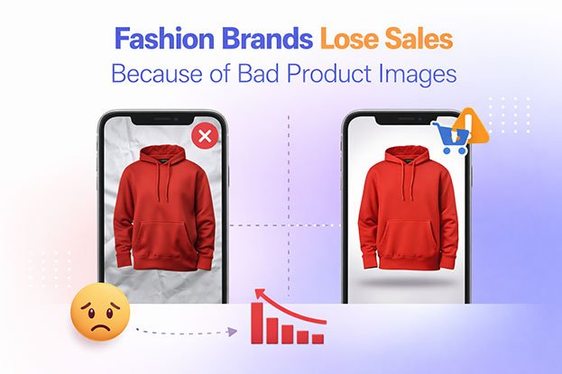 fashion brands lose sales because of bad product images