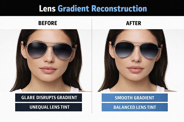 Lens Gradient Reconstruction