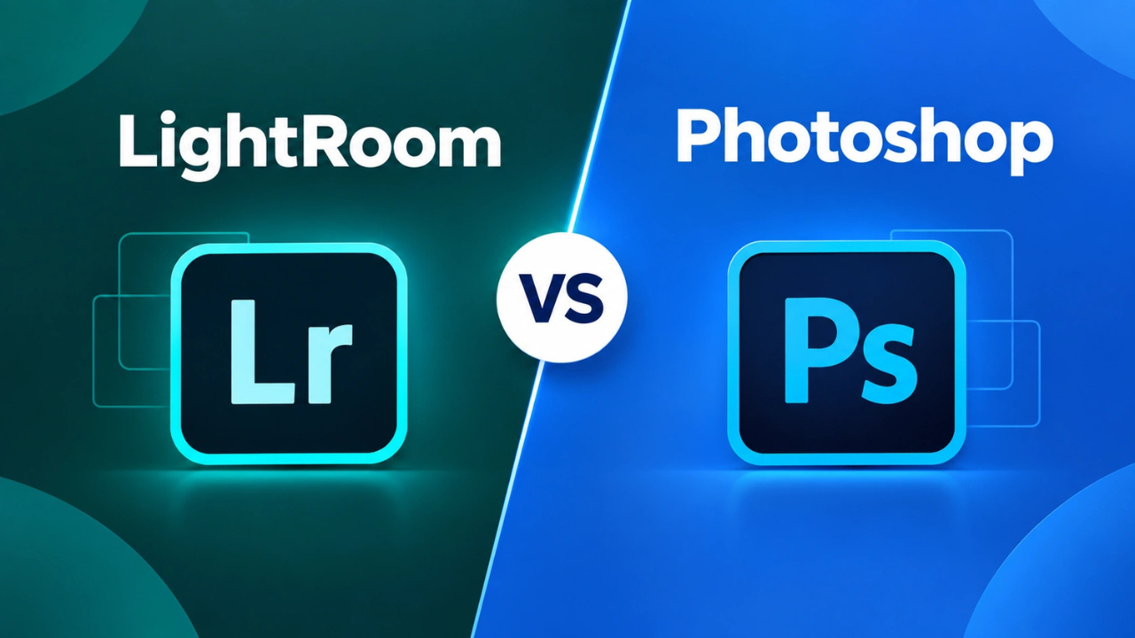Lightroom vs Photoshop for Real Estate Editing