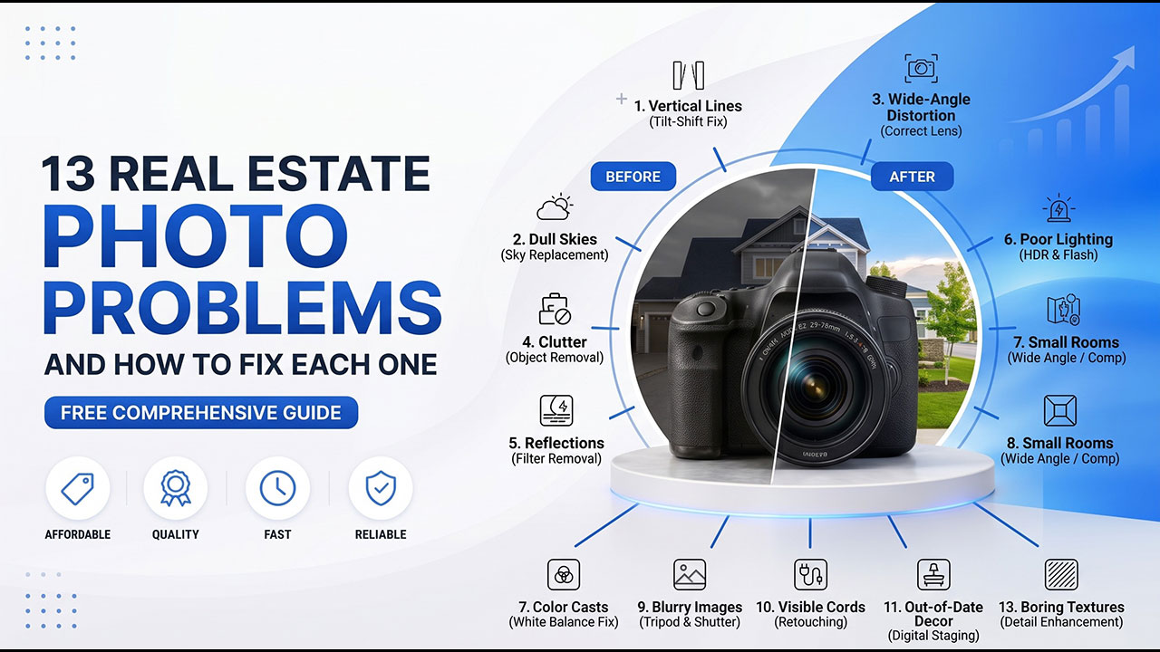 13 Real Estate Photo Problems (And How to Fix Each One)