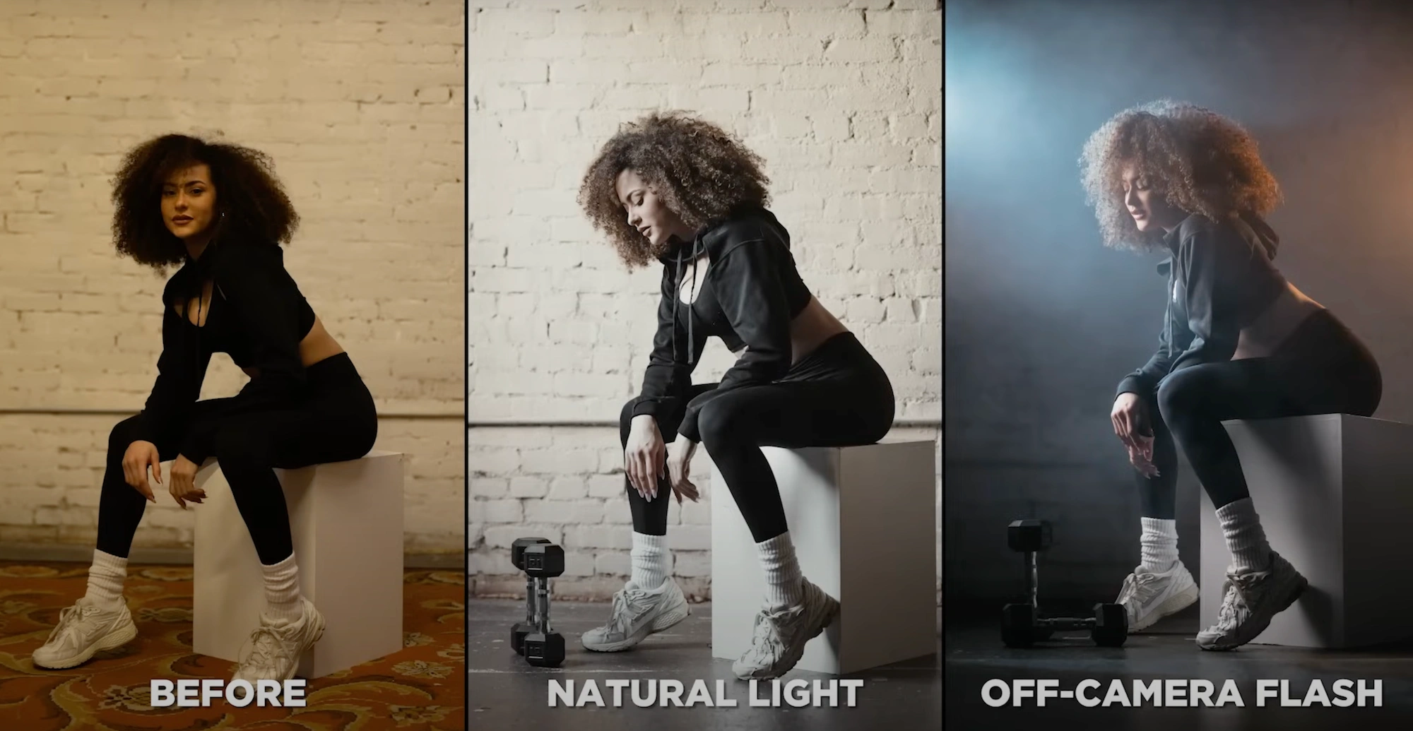 Natural Light vs. Studio Light and Off Camera Light