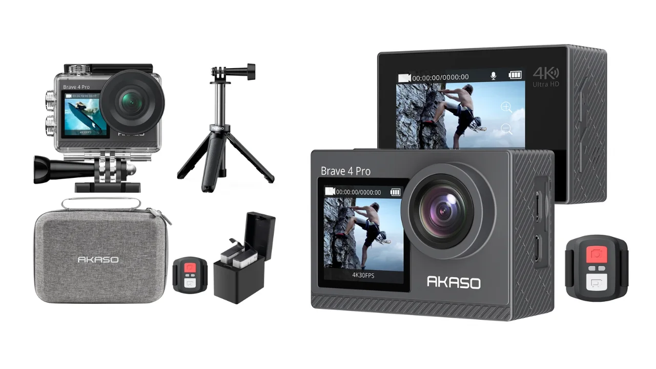  AKASO Brave 4 Pro best action camera near $100