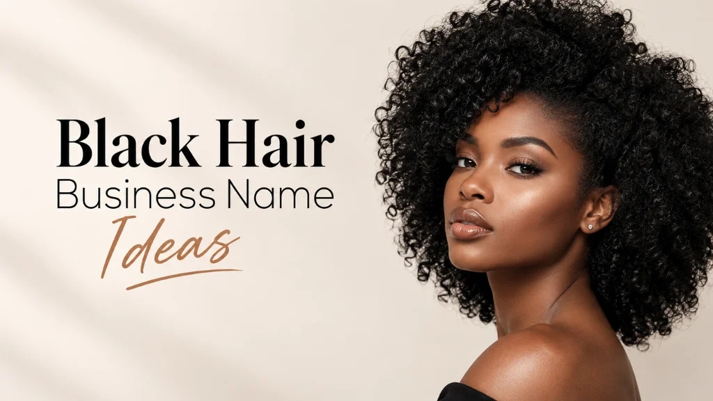 Black Hair Business Name