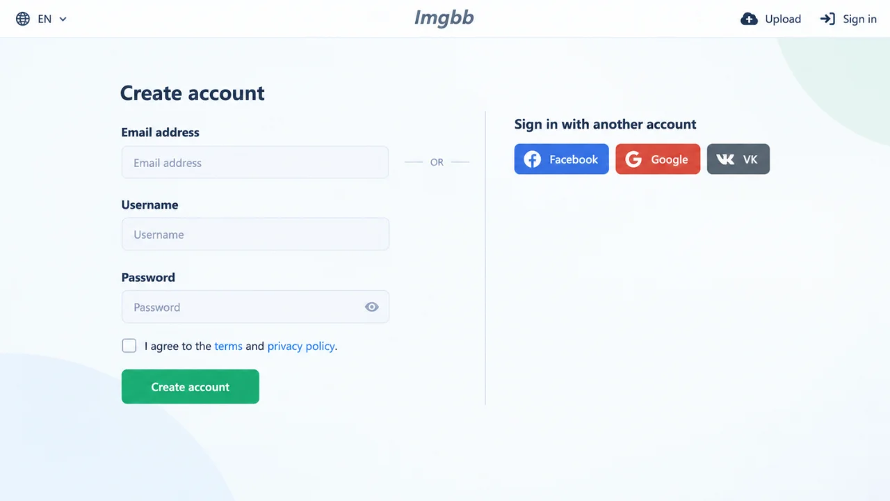 Step 5 Create an Account (Optional)