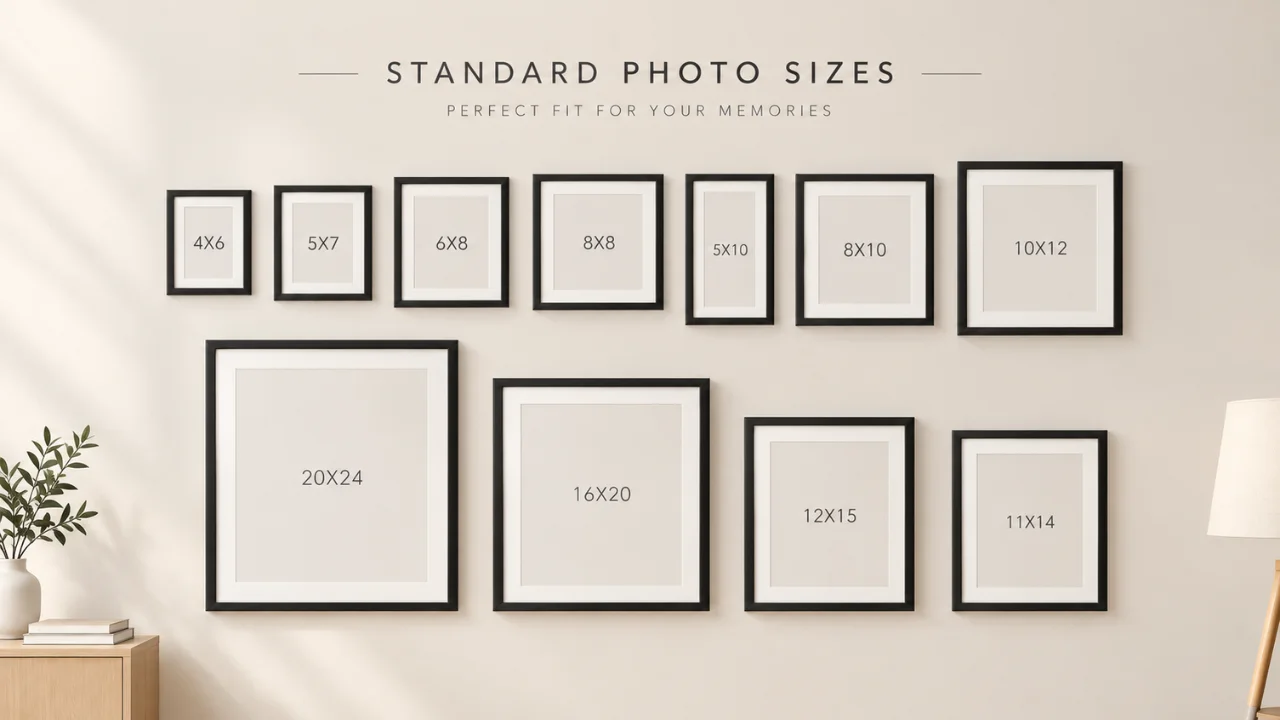 What Are Standard Photo Sizes