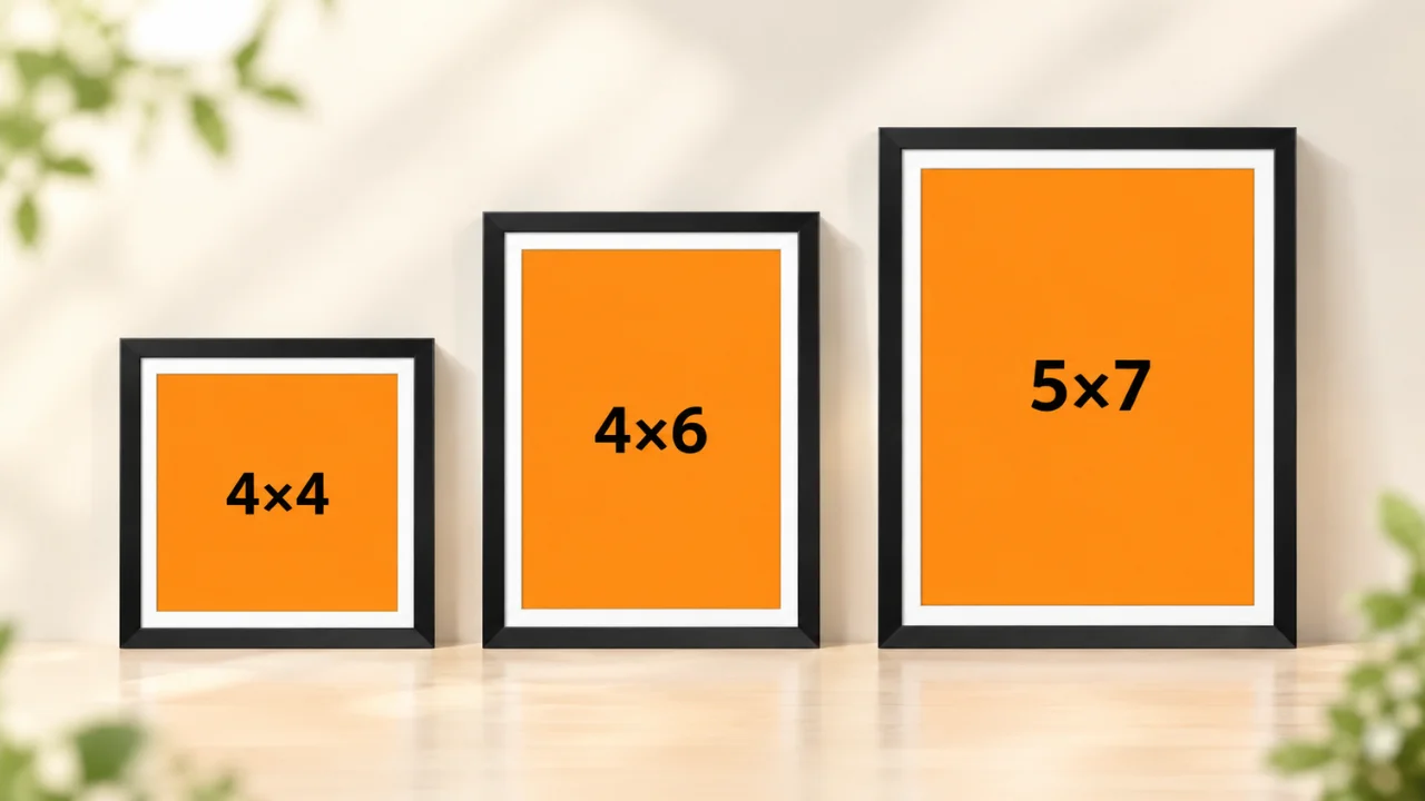 4×4 Photo Size vs Other Common Photo Sizes
